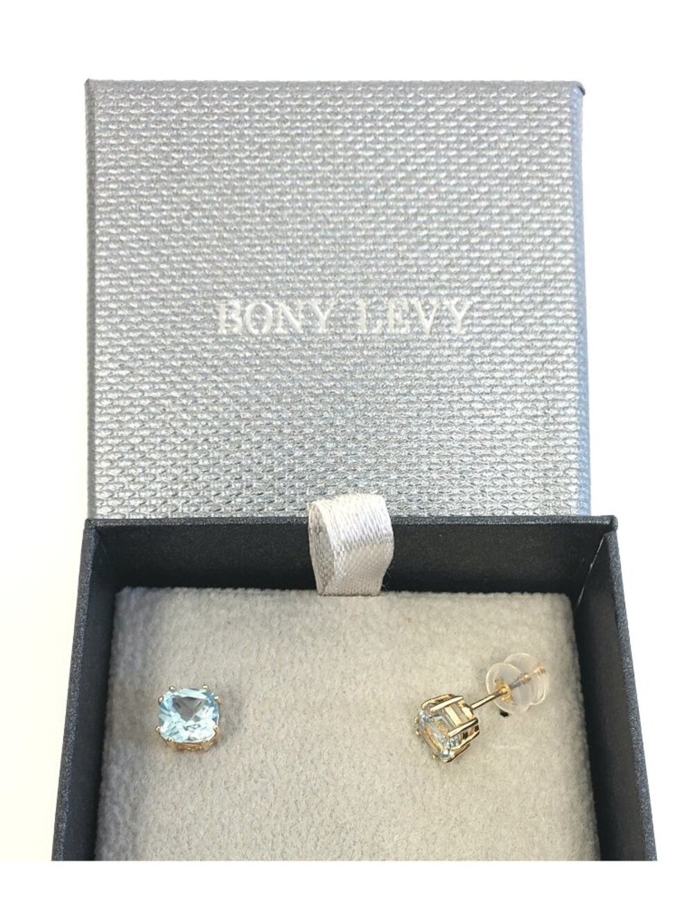 Bony Levy 14K Yellow Gold Stud Earrings - Picture 2 of 2